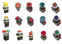 Кнопка ABLFS-22 зеленая