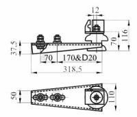 Троллеедержатель К-263
