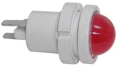 Арматура светосигнальная красная СКЛ 12-К-24в
